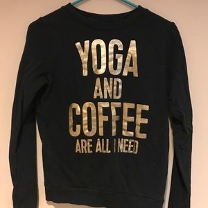 Cozy yoga sweater